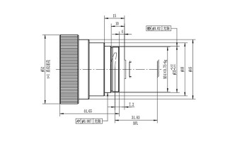 50mm f/2.0 Athermalized Lenses for MWIR Thermal Cameras